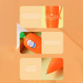 Signature pen can record audio Recording pens Carrot Shape, writing recording pen can recording for 60 seconds. 