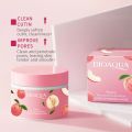 BIOAQUA Peach Exfoliating Gel Cream 140g for Dead Skin, Pores & Dull Skin. 