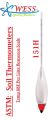 ASTM GLASS SOIL THERMOMETER TEMP 68F per liter Bouyoucos Scale 151H. 