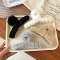 4Pcs/Set Plush Hair Claw Elegant Acrylic Hairpins Faux Fur Hair Clip Barrette Crab Headwear Fluffy Cute Colors Hair catcher for girls Women Faux Hair Claw Cozy Girls Elegant Acrylic Hairpin Cute Plush Hair Claw Hair Accessories for Women Girls. 