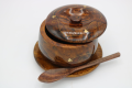 Elegant Wooden Sugar Pot with Spoon | Wooden Kitchen Canister | Handcrafted Sugar Jar | Durable Sugar Pot Set |Eco-Friendly Sugar Storage | Decorative Sugar Bowl | Natural Kitchenware | Kitchen Accessories | Wooden Items. 