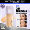 MAYBELLINE SUPERSTAY LUMI MATTE 220 AS X. 
