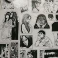 Junji Ito Manga Stickers For Journal Scrapbook Phone Cover Laptop (UNCUT). 