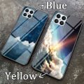 lee For Honor X8 Case Couple Starry Moon Glass Protector Meteor Start Back cover for Honor X8 Phone cases Cover. 