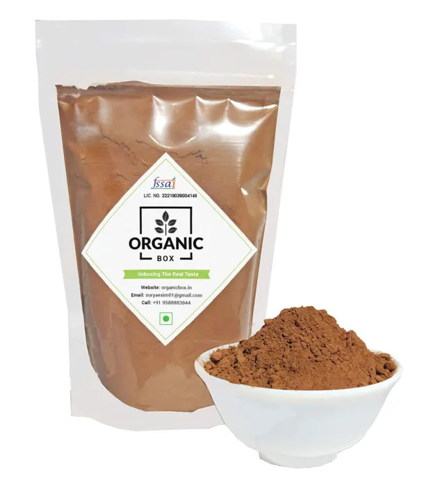 Organic Box: Cocoa Powder for Cake Making Dark (Natural,Unsweetened ...
