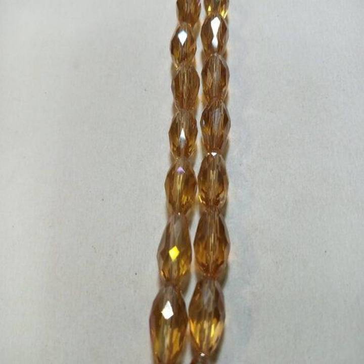 Champion colour crystal stone size is 8/11 shape is drop for sale in very reasonable price.