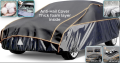 Anti-Hail Heavy-Duty Car cover with thick foam layer inside,100% waterproof+heat-resistance korean parachute out side layer & soft fabric layer inside to prevent car from scratches.. 