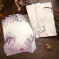 Stationary Letter Delicate Pattern Chinese Painting Lotus Flowers Letter Paper Envelope. 