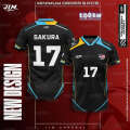 2024 Fresh Design Volleyball Custom Name Bu T-Shirt Lelaki Malaysia Team men and women Outdoor Sports Jersey 7. 