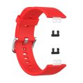 For Huawei Watch Fit TIA-B09 Silicone Watch Band(orange). 