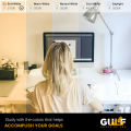 Gulf - LED Bulb - LED Bulb 12w – LED Lights for Room – Bulb Light for Decoration - Lights Bulb for Mirror - Energy Saver - Room Bulb - Brightness LED Bulb – Room Decoration Lights - AC220v - White/Golden. 