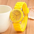 【ETOP】Relogio Feno  Fashion Casual Ladies white Silicone Geneva Quartz watch Ladies Sport Digital Watch Holiday Gift Chasy. 