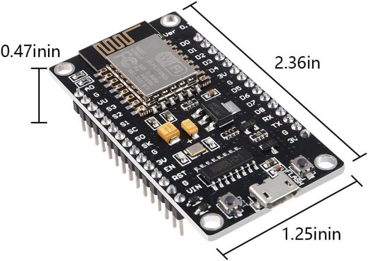 NodeMCU%20ESP8266%20Serial%20Wireless%20Module%20-%20WIFI%20Internet%20of%20Things%20Development%20Board%20Compatible%20with%20Arduino%20IDE%20(ESP%208266)%20-%20Image%203