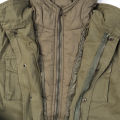 Men's Classic Field Jacket with Removable Quilted Liner & Hood - Vintage Style Outerwear 100% Cotton. 