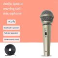 Dm-701 Uni-directional dynamic microphone. Perfect sound quality, XLR connector and durable - Wired Dynamic Microphone-Professional Moving Coil Unidirectional Handheld Mic - Wired Vocal Microphone, Handheld Condenser Mic 8' ft. Connector Wired. 