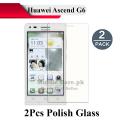 2Pcs Huawei Ascend G6 Tempered Glass Screen Protector Polish Glass For Huawei G6. 
