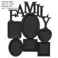 Family Photo Frame Lovely Comfortable Touch Photo Display Frame. 