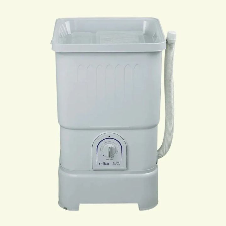 Super Asia Baby Wash SA-210  Washing Machine 4 Kg Heavy Motor Shock & Rust Proof Plastic Body 1 Year Brand Warranty