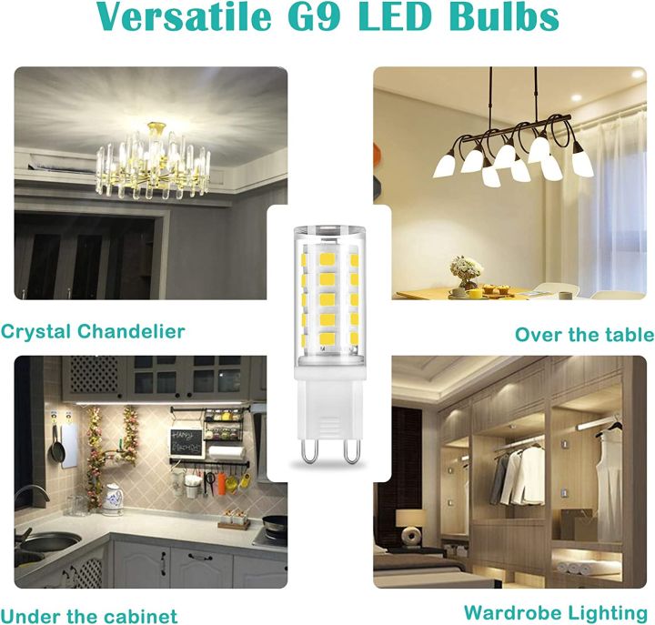 G9%20LED%20Light%20Bulb%203W%20Cool%20White%206000K%20Equivalent%20to%2040W%20Halogen%20Bulbs,%20Pin%20Base%20G9,%20AC220-240V,%20360%C2%B0Beam%20Angle,%20Dimmable,%201%20Pack,%20A%20One%20World%20Energy%20Saving%20lamp%20life%2030000h%20-%20Image%203