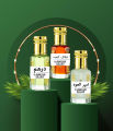 Pack of 3 Top Arabian Attar (3ml)  | Long lasting Fragrance | pure original oil | Best attar for men | men perfume oil | Ameer oud \ Ghilaf e kaba |  Dirham. 