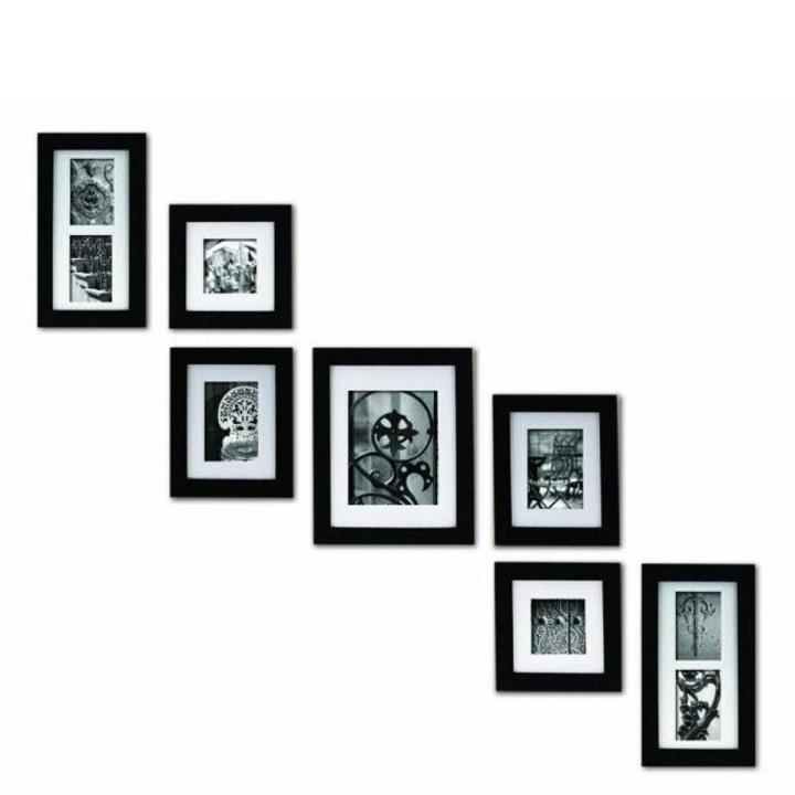 Techmanistan Set of 7 - Photo Frames Collage Wall Hanging Wall Decor ...