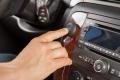 Kinivo BTC450 Bluetooth Hands-Free Car Kit for Cars with Aux Input Jack (3.5 mm) - Supports AptX. 