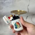 New Windproof Lighter Inflatable Clamshell Blue Flame Super Durable Creative Lighter Cute Personality Wholesale. 