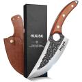 Imported Best Selling Japanese Forged Huusk Knife High tensile, Chef Knife, Multipurpose, for Meat, Outdoor Camping, BBQ Knife with Gift Box and Optional Sheath. 