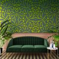 Abstract pattern  Reusable Stencil For wall Painting Art DIY Home Decor, Album Crafts and Canvvas. 