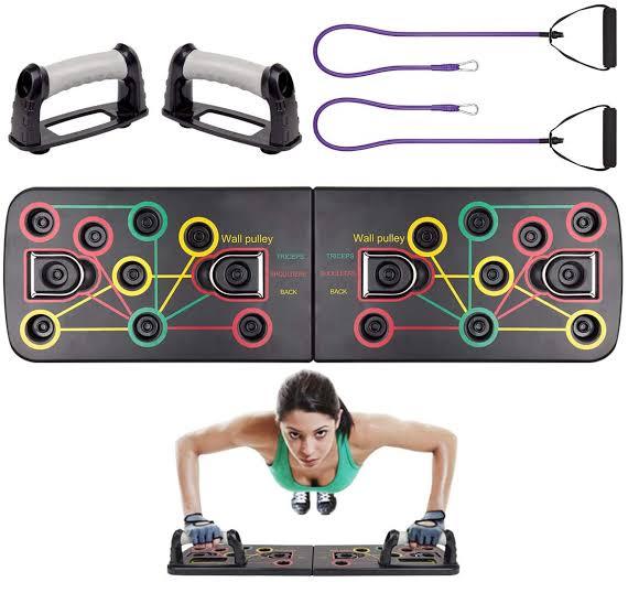 Professional%20Pushup%20Board%209%20In%201%20Foldable%20%20%E2%80%93%20Multi%20functional%20ABS%20Pushup%20Exercise%20Body%20Building%20Rack,%20Push-up%20Fitness%20Equipment%20Stand%20For%20Muscles,%20Triceps%20For%20Home%20And%20Outdoor,%20Multipurpose%20Gym%20Training%20Workout%20Tool%20Device%20For%20Men%20Women%20-%20Image%202