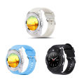 V8 Men Women Smart Watch Sleeping Monitoring Pedometer With 1.22 Inch Round Screen HD Camera Fitness Watch. 