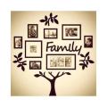 3D Wooden Wall Family Tree With Picture Large Size Frames, Wooden Family Tree Photos Frame, Modern - Family Tree with 8 Photo Frame. 
