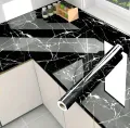 60cm x 200cm Self-Adhesive Marble Sticker Roll – Waterproof PVC Vinyl Sheet for Kitchen, Countertops, Wall & Furniture Decor. 