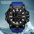 Sunnyheart Sports Watch Military Men Watches LED Digital Wristwatch Shockproof Life Waterproof Male Electronic Clock. 