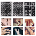 Temporary Tattoo Stencils Glitter Tattoo Stencils for Children, Women & Males 250 Pieces Set Random Designs. 