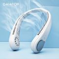 Neck Fan Portable Bladeless neck fans rechargeable USB Cooling Fan Super Strong hanging neck fan Portable Personal Fan Super Quiet Fan Dual Cooling Fan Summer Fan for Outdoor Sports Home Office Travel. 