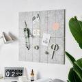 Self-adhesive Jiugongge Letter Note Nordic Style Cork Board Wall Sticke Stickers Message Display Wall Felt Photo Wall Background Board Photos Show Wall. 