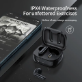 Awei T36 TWS Earbuds With 5 Hours Playtime, Bluetooth V5.3, Zero Delay, Bass Sound. 