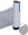 Retractable Table Tennis Ping Pong Net Rack - Grey. 