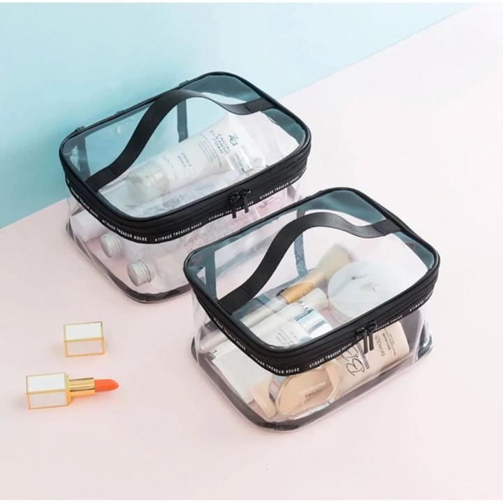 Pack of 2Cosmetic Bag Organizer Makeup Storage Jewellery Vanity Box