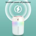 AzaTech Humidifier Car Home Air Humidifier Nano Diffuser Car Humidifier Ultrasonic Humidifier Cool Fine Mist Humidifier USB Humidifier With 7 Colors LED Lights. 