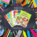 Set of 9 Beginners Book Set Early Learning Colorful Books with Bag for Kids and toddlers Learn to Read. 