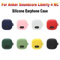 Silicone Headphone Cover For Anker Soundcore Liberty 4 NC Wireless Earbuds Case Dustproof Earphone Protector Charging Box Sleeve. 