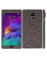 Samsung Galaxy Note 4 Black Glitter Mobile Skin. 