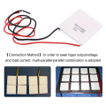 2X Thermoelectric Peltier , High Temperature Thermoelectric Generator Peltier TEG 150Celsius,White 40X40mm. 