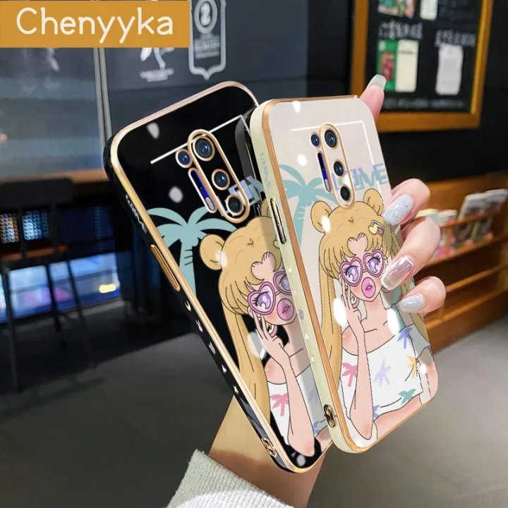 chenyyka%20For%20Oneplus%208%20Pro%20Case%20New%20Design%20Side%20Square%20Edge%20Phone%20Case%20Pattern%20Plating%20Silicone%20Casing%20Fashion%20Girl%20Full%20Cover%20Camera%20Shockproof%20SoftCase%20Protection%20Cases%20-%20Image%202