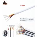 1meter Small multi-core wire 4 core signal copper wire 30AWG PVC Sheathed Cable. 