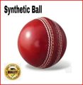 Pack of 2 Cricket Balls for Training White & Red, Coaching, Practice & Excellent Bounce Skills Soft Foam Rubber Cricket Ball with Durable Traditional Seams Stitched for All Age Players. 