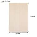 5 Pieces Basswood Boards, Thin Plywood Board, Miniature Models Making, Unfinished Wood for Sailboat Models, Mini House, DIY Project Crafts , 300x200x2mm. 