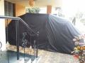 Get Ultimate Protection with SUN RDPP Car Canopy - Waterproof Car Shelter with Hydraulic Adjustable Telescoping Rod, Black. 